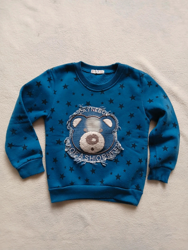 Felpa bimbo 4 anni - vintage originale