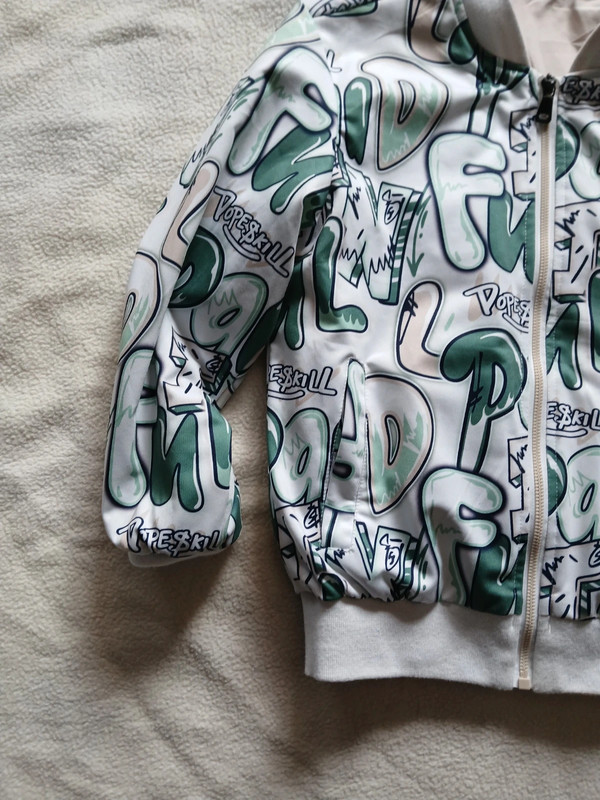 Giacca bomber bimbo 9/10 anni Unbranded - vintage originale - foto 3