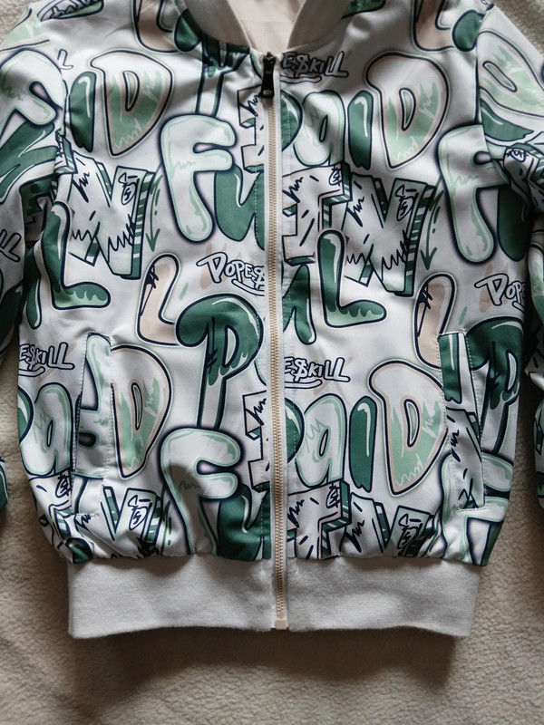 Giacca bomber bimbo 9/10 anni Unbranded - vintage originale - foto 4