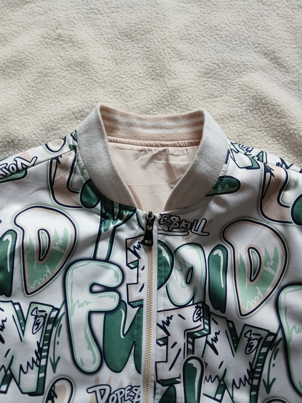 Giacca bomber bimbo 9/10 anni Unbranded - vintage originale - foto 5
