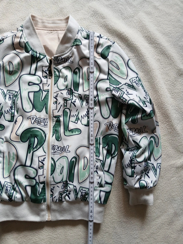 Giacca bomber bimbo 9/10 anni Unbranded - vintage originale - foto 7