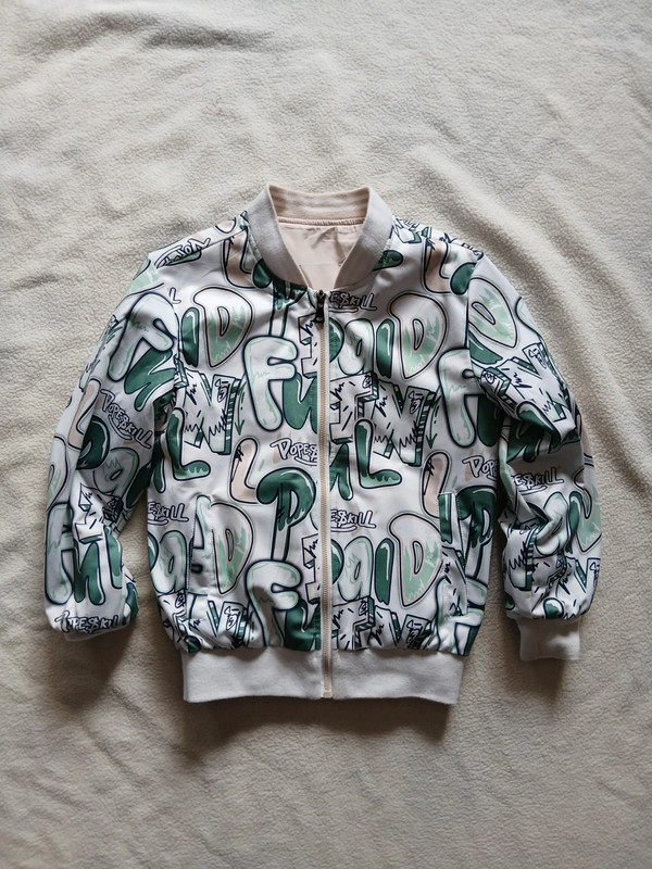 Giacca bomber bimbo 9/10 anni Unbranded - vintage originale