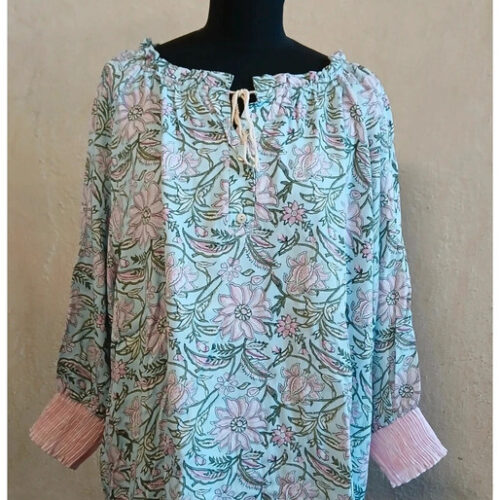 Blusa estiva da donna floreale – Misura 38