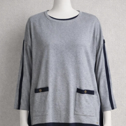 Maglia Tommy Hilfiger grigia – taglia L