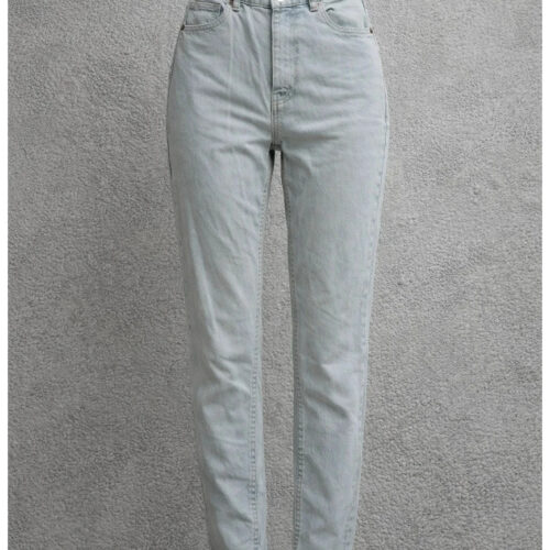 ZARA – Jeans donna grigio chiaro XXXS