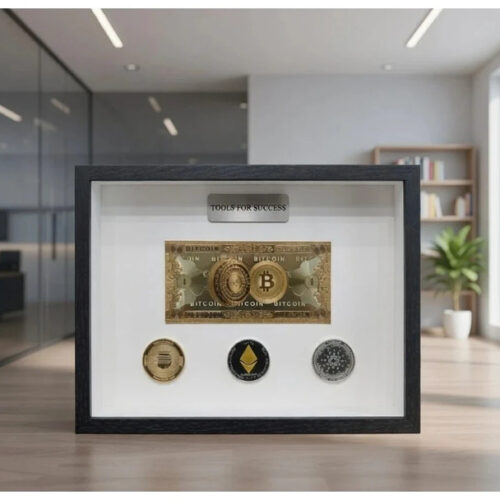 Trofeo quadro Tools for Success – Trofeo personale crypto
