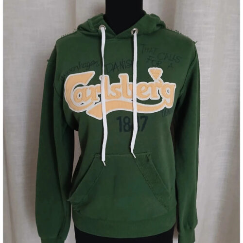 Felpa con cappuccio Carlsberg – Misura S