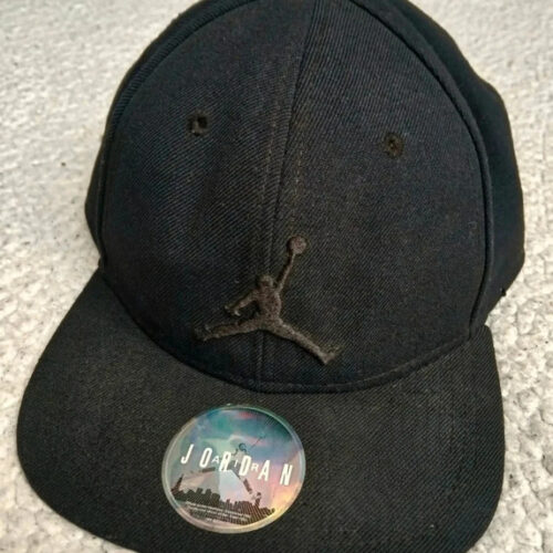 Cappello Jordan total black – Misura unica regolabile