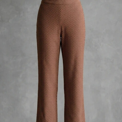Pantaloni Pull & Bear a motivi geometrici – Taglia L