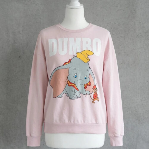 Felpa Dumbo Disney Rosa – Taglia L