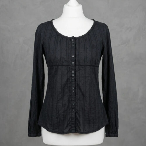 Camicia nera Tommy Hilfiger donna – Taglia M