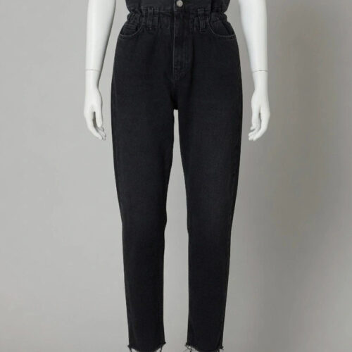 Liu Jo Jeans Neri Vita Alta Elasticizzata Taglia 24 / XXXS