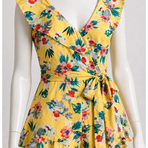 Vestitino floreale Pull & Bear - Taglia S - vintage originale