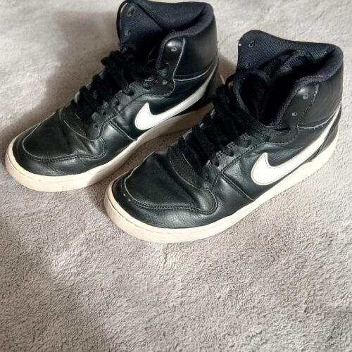 Scarpe Nike Sneakers High Top Black White misura 38