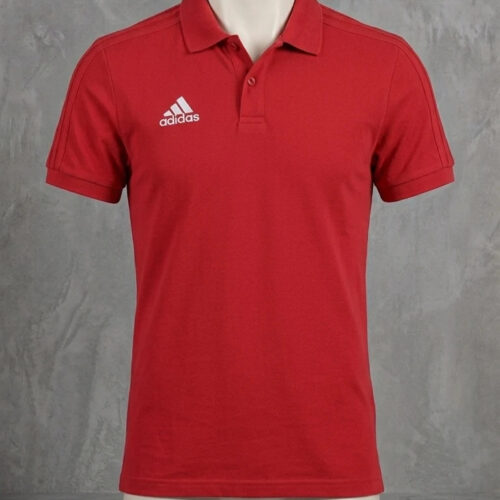 Adidas Polo Sportiva Rossa Taglia L