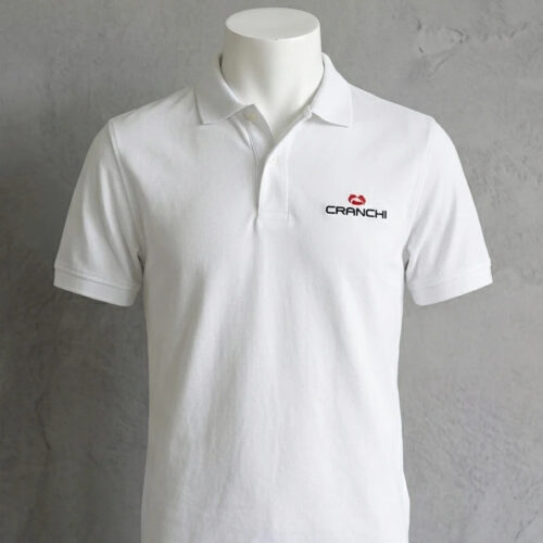 Henry Cotton’s Polo Cranchi Bianca Taglia L