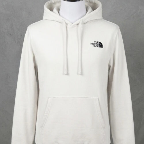 The North Face Felpa con Cappuccio Bianca S