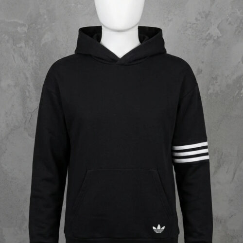 Adidas Felpa con Cappuccio Nera Kids 158cm 12-13Y